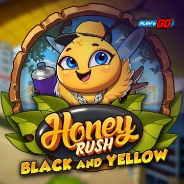 PlaynGo : Honey Rush Black and Yellow - KINGBET189
